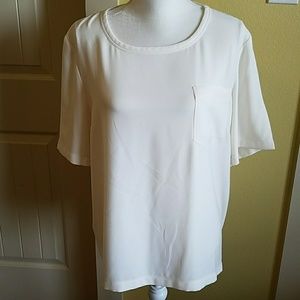 St John Cream Color pullover size L